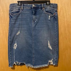 BlankNYC Jean Skirt Size 30